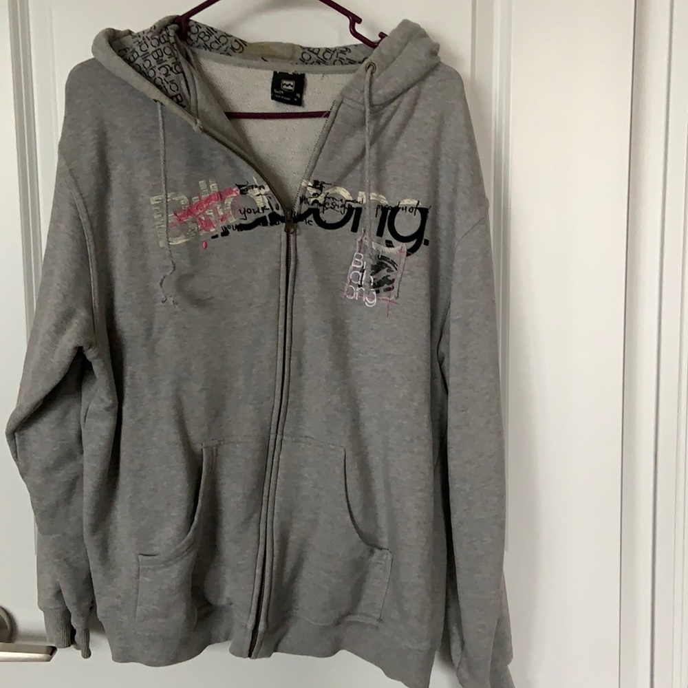 Billabong zip up hoodie sweater